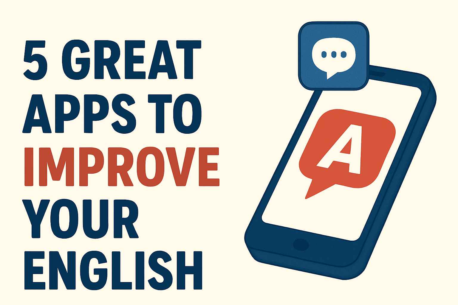 5 Great Apps to Improve Your English